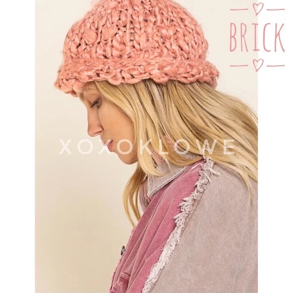 POL Knit Hat Cap 2 Colors - Picture 15 of 16